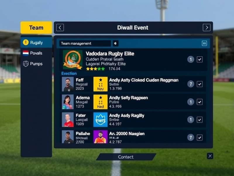 Vadodara Rugby Elite gameplay screenshot